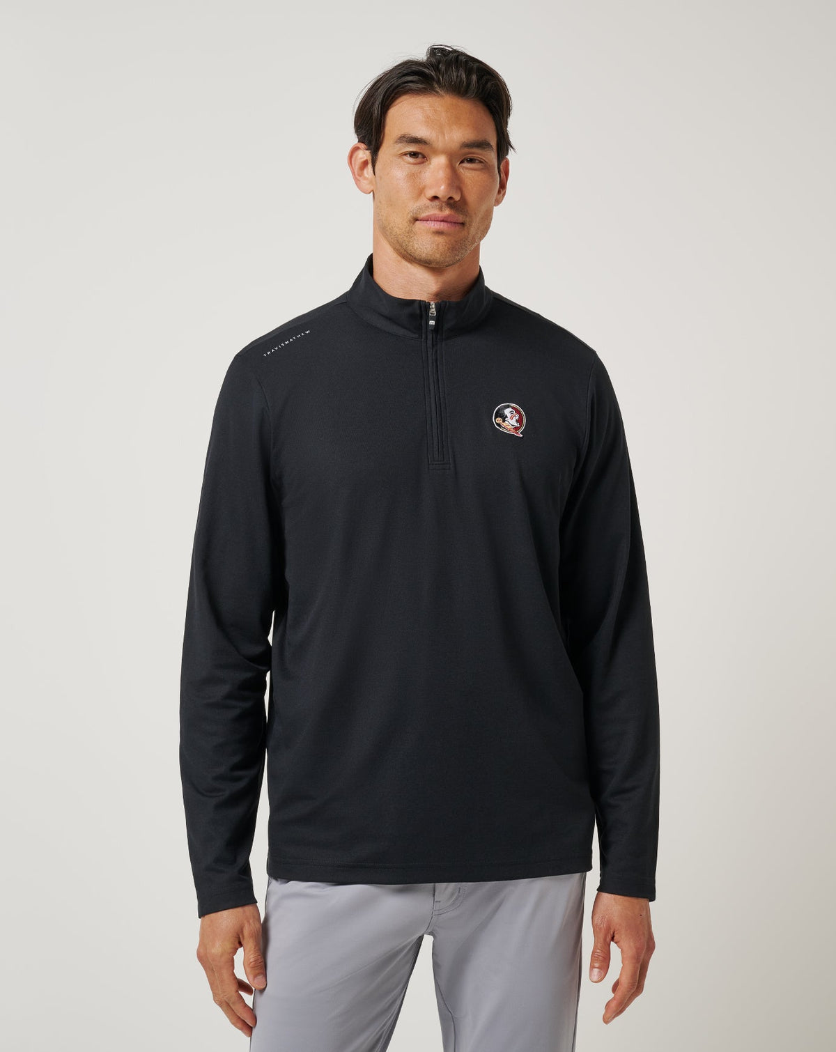 FSU Time To Tailgate Quarter Zip Game Day|New/Black