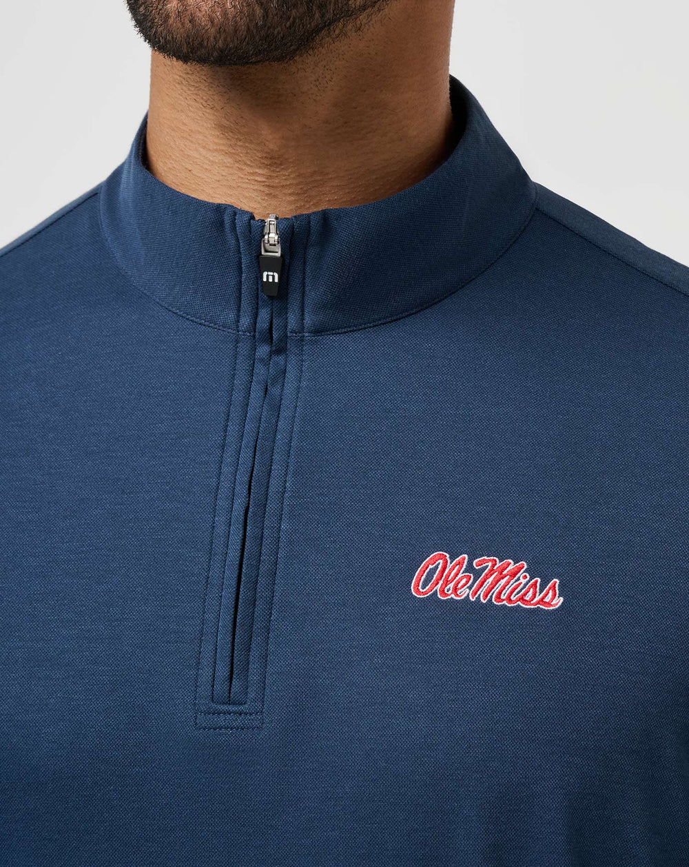 Mississippi Time To Tailgate Quarter Zip Game Day|New/Navy