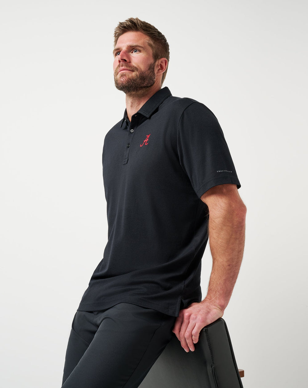 Alabama School Pride Polo Game Day|New/Black