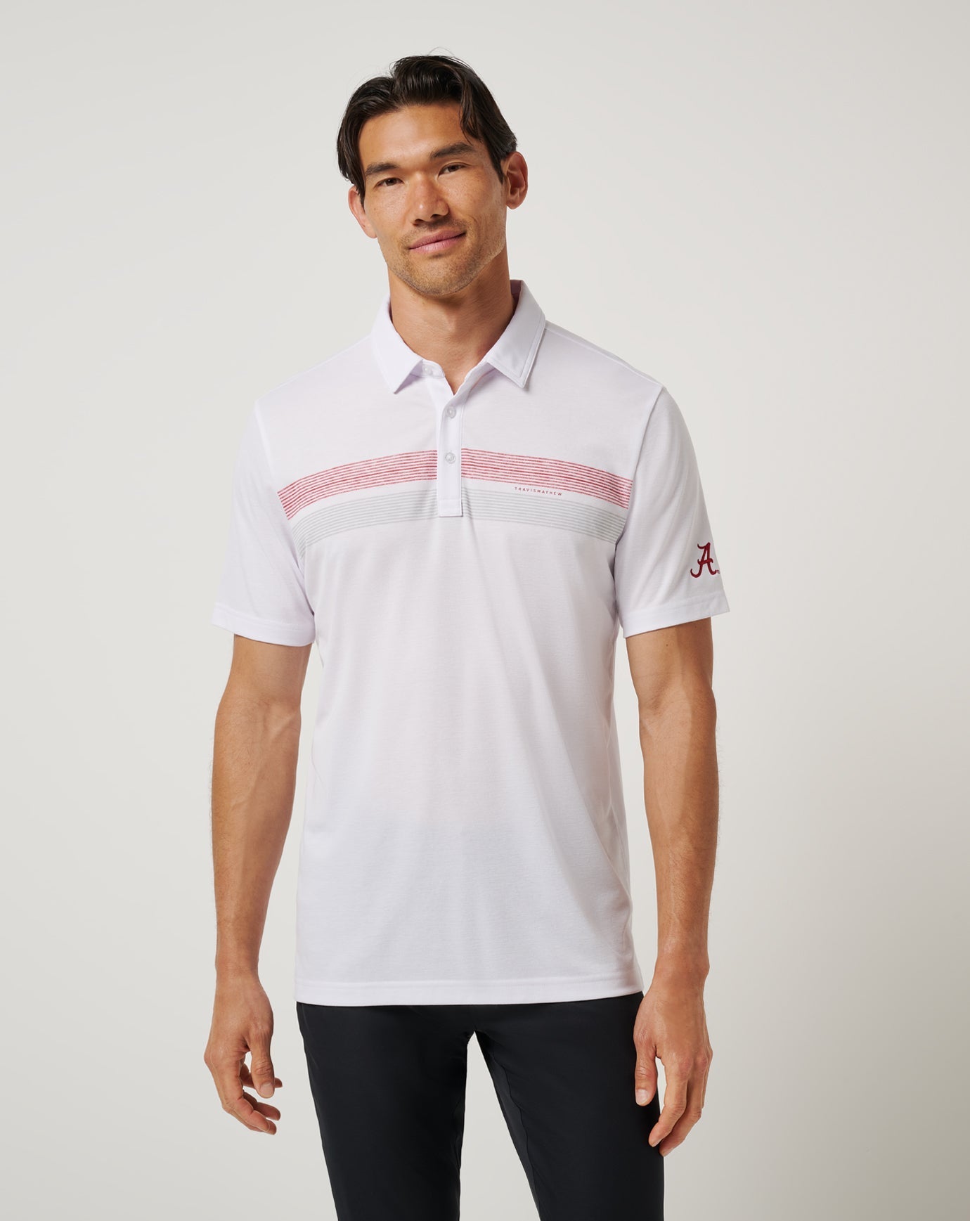 Alabama Top Recruit Polo Game Day|New/White/Crimson