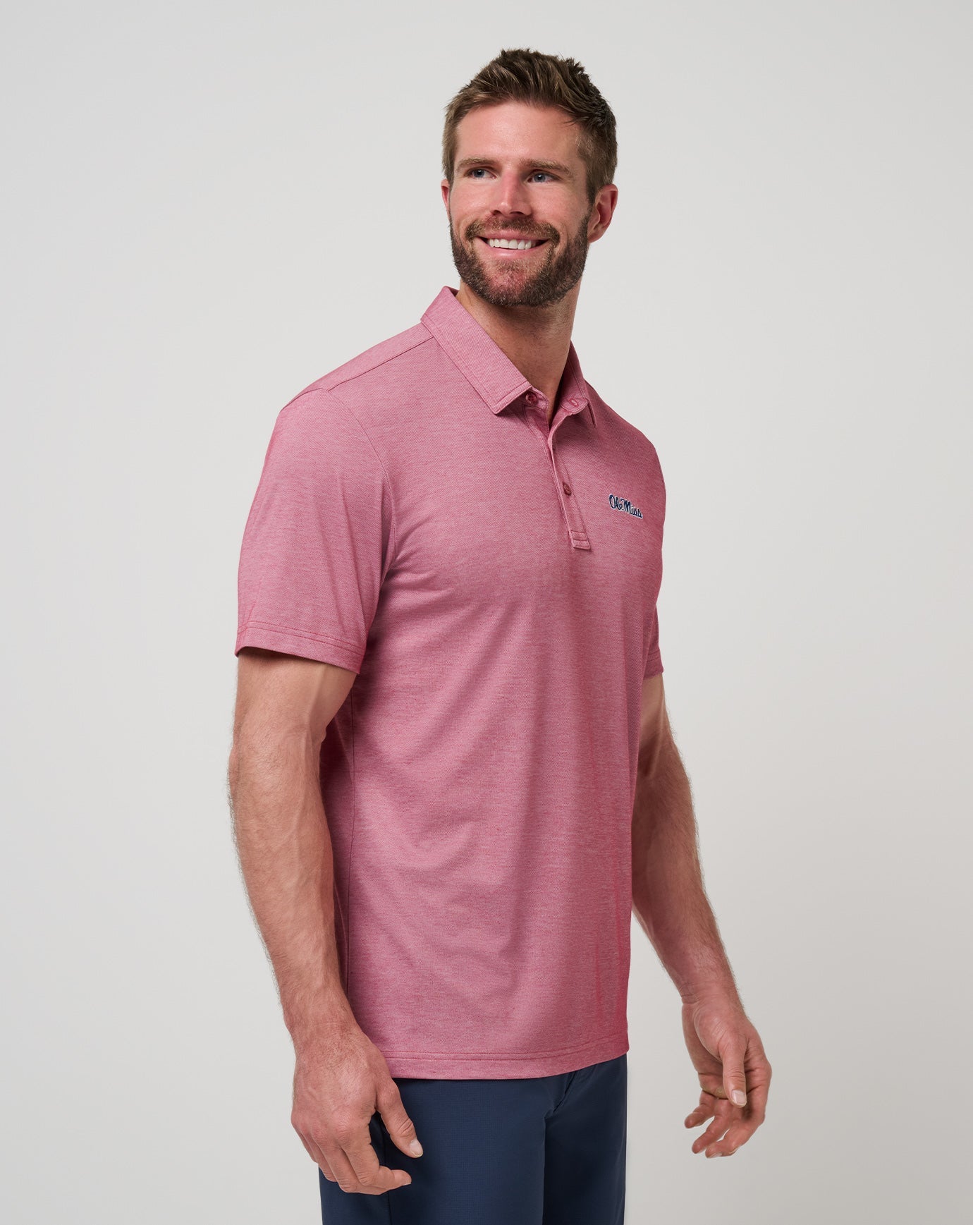 Mississippi School Pride Polo Game Day|New/Heather Red