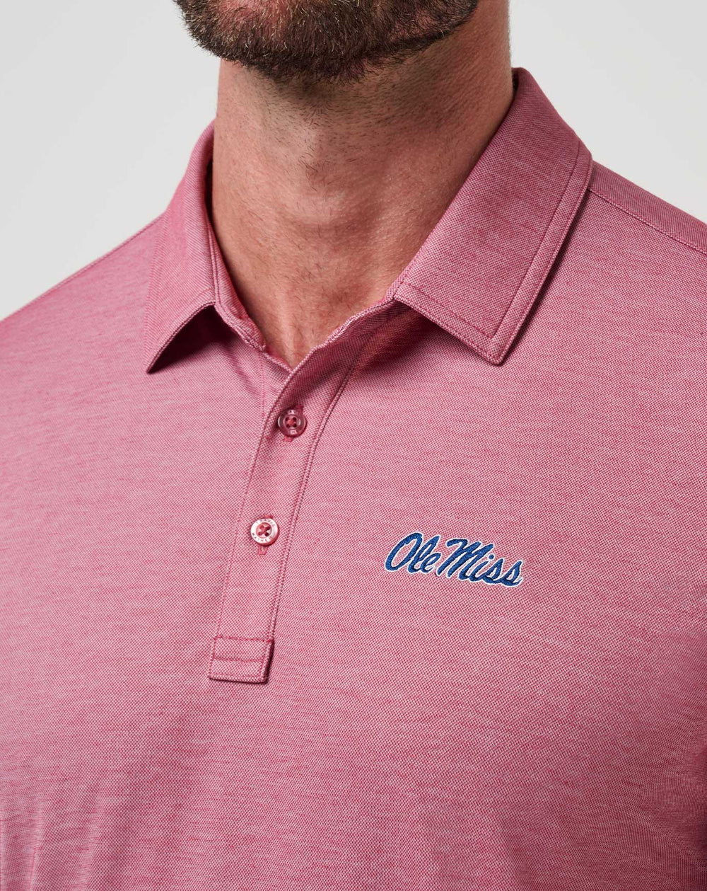 Mississippi School Pride Polo Game Day|New/Heather Red