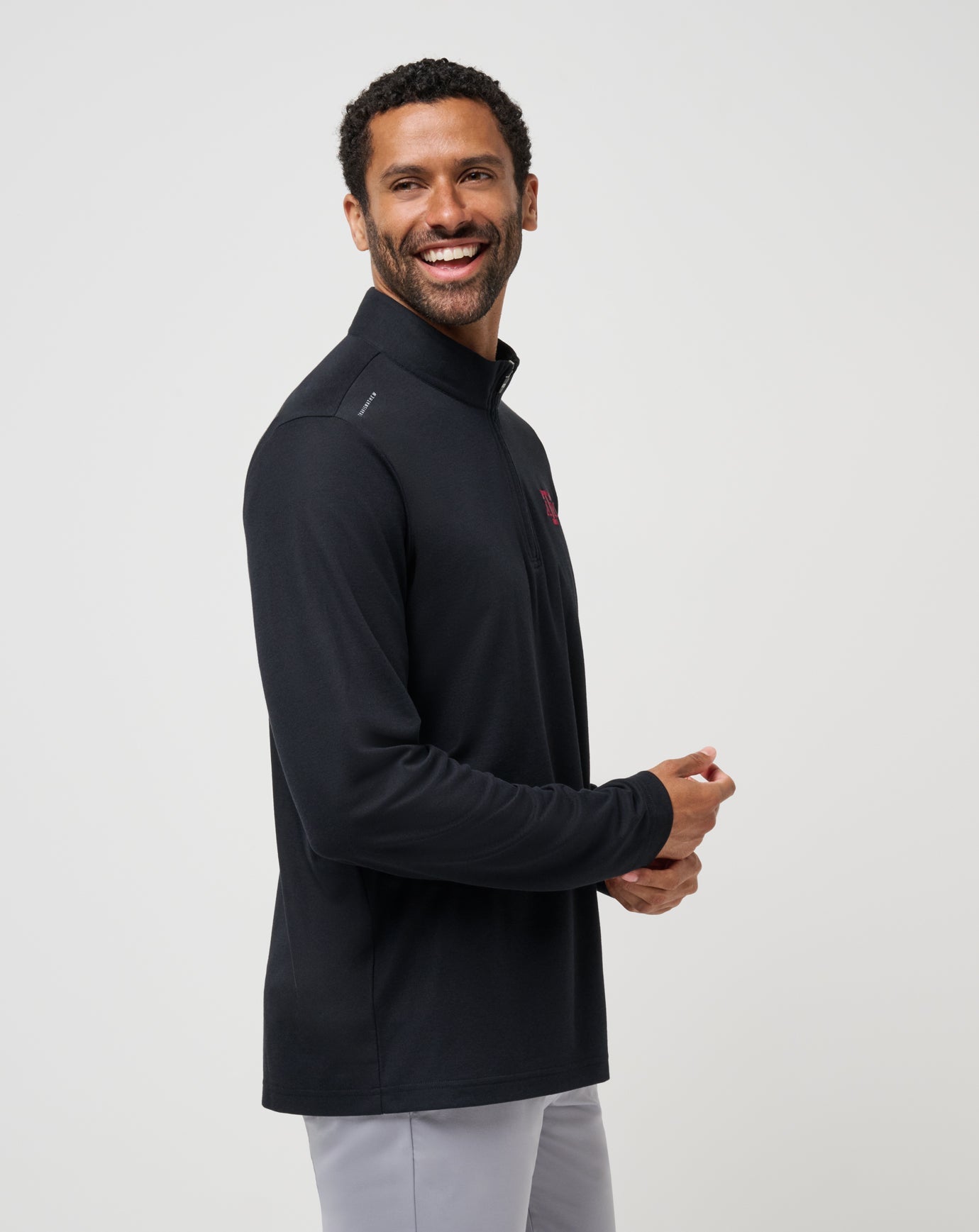 Texas A&M Time To Tailgate Quarter Zip Game Day|New/Black