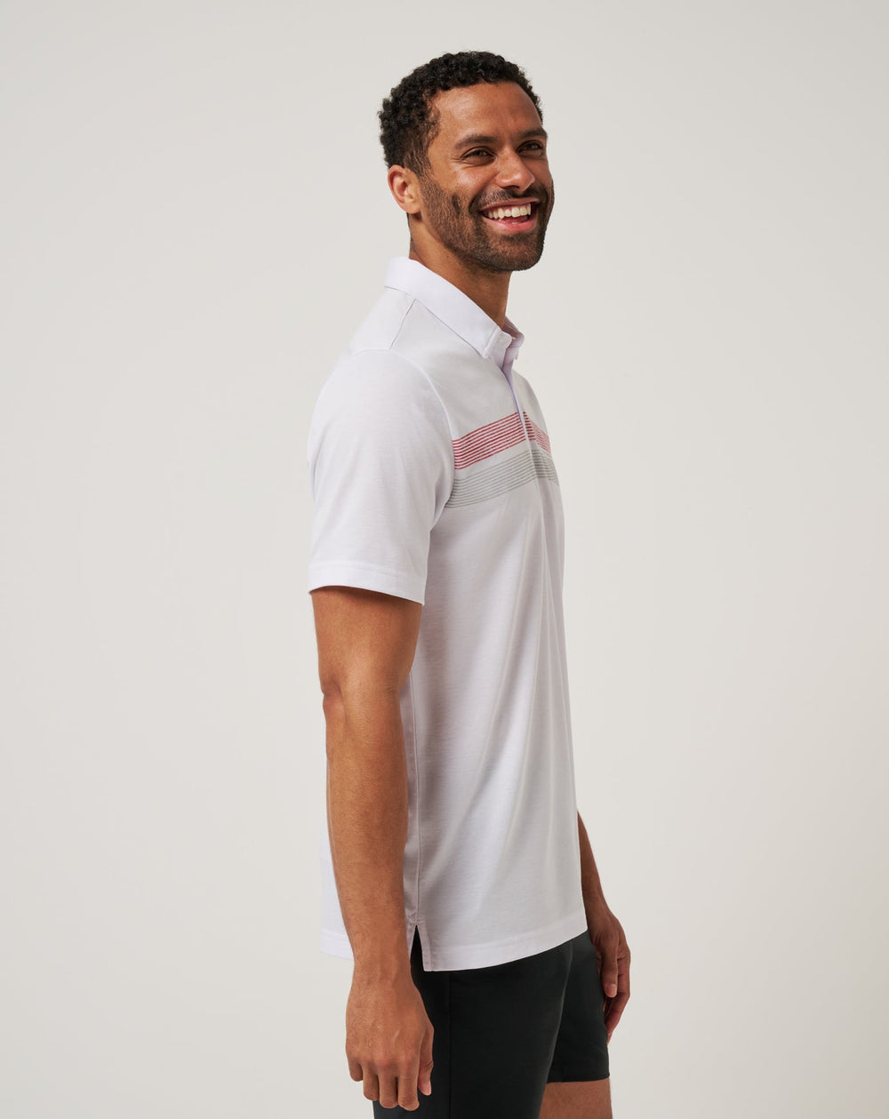 Arkansas Top Recruit Polo Game Day|New/White/Crimson