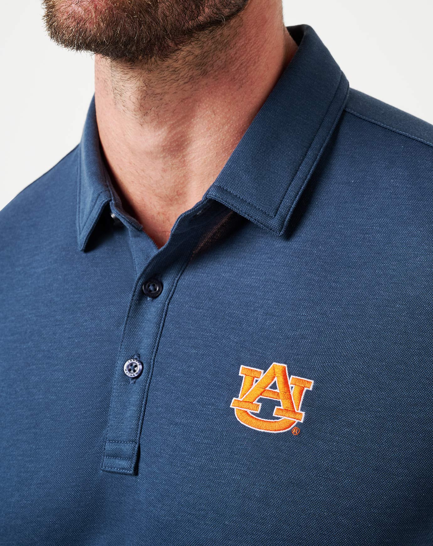 Auburn School Pride Polo Game Day|New/Navy