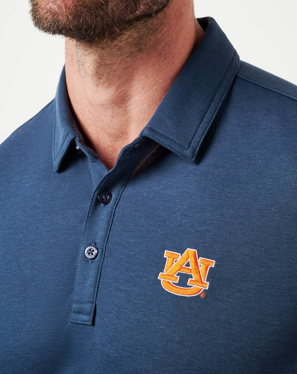 Auburn School Pride Polo Game Day|New/Navy