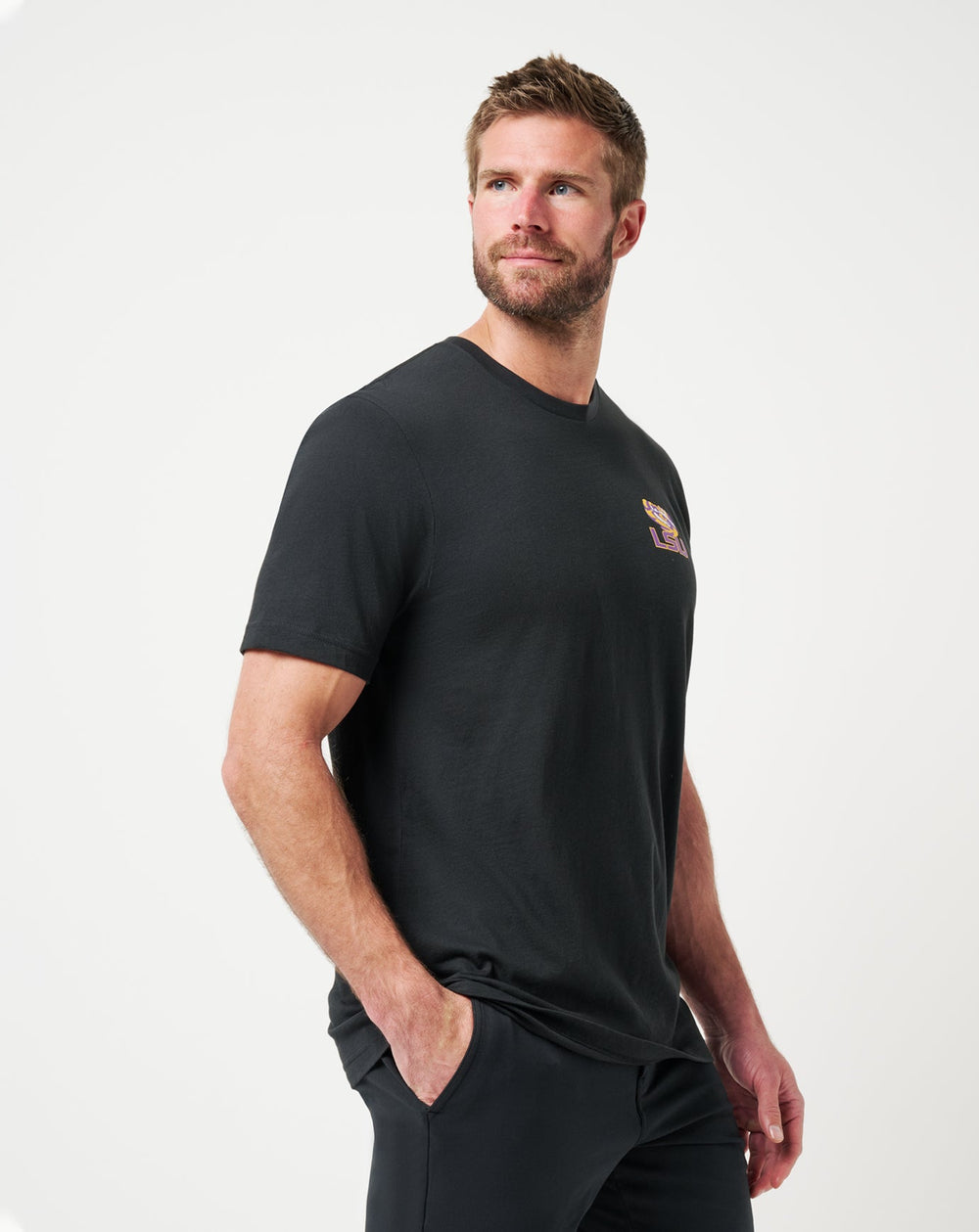 LSU Friendly Rivalry Tee Game Day|New/Black
