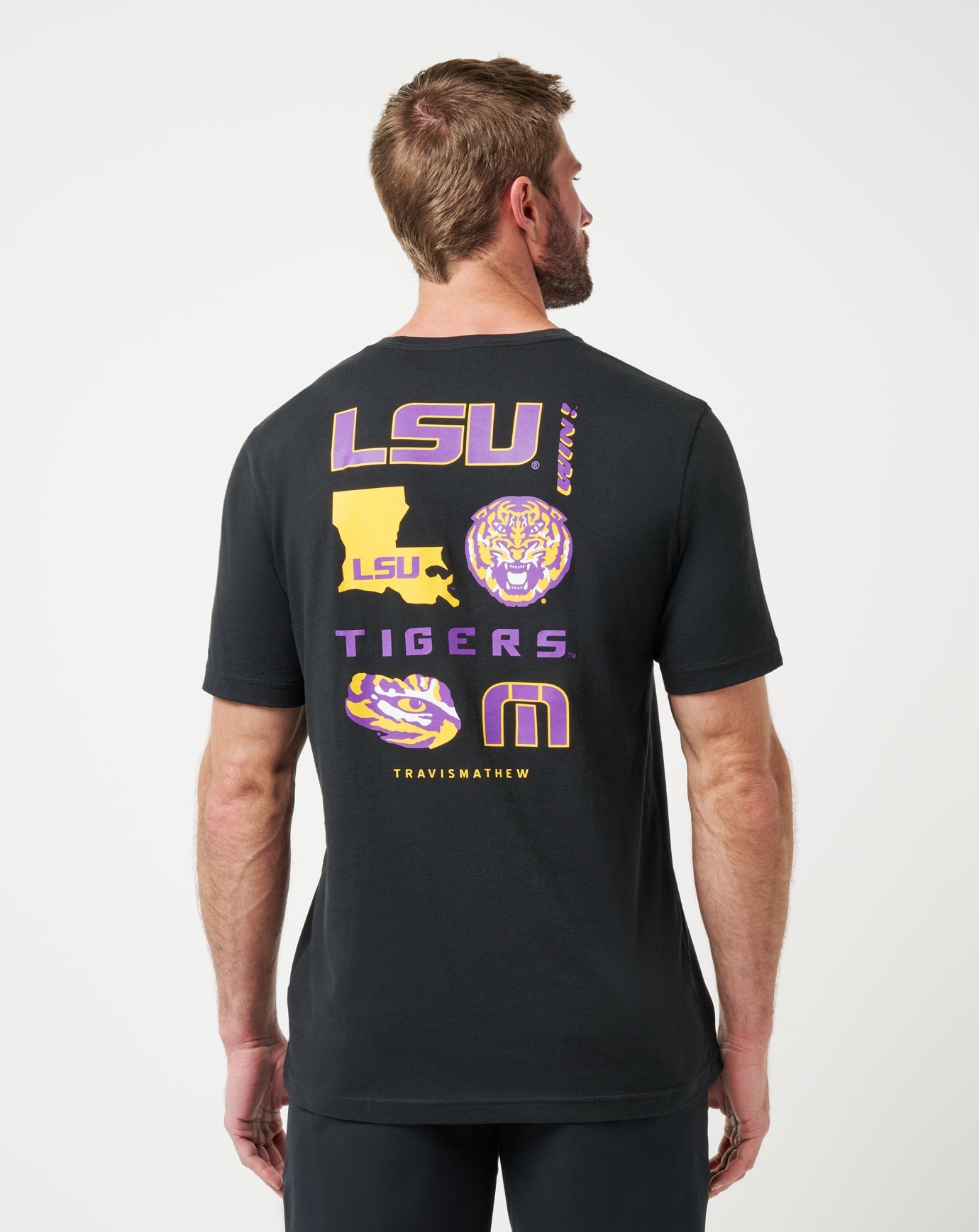 LSU Friendly Rivalry Tee Game Day|New/Black