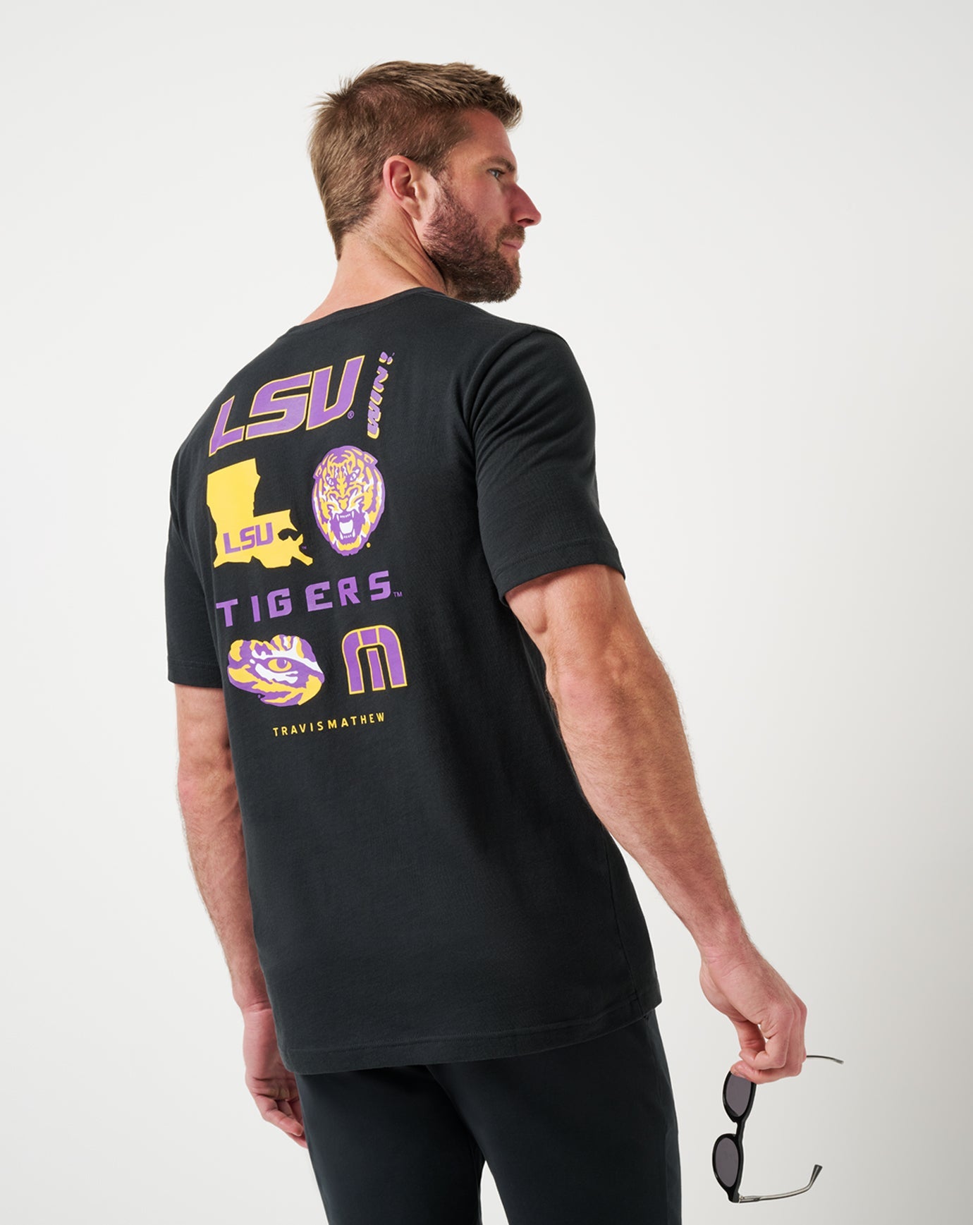 LSU Friendly Rivalry Tee Game Day|New/Black