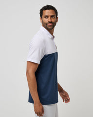 Auburn Drop Back Polo Game Day|New/White/Navy