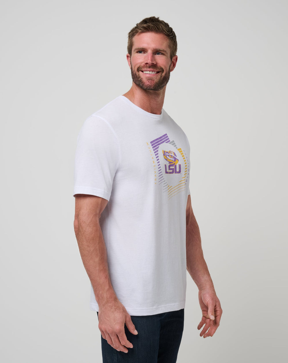 LSU Underdogs Tee Game Day|New/White