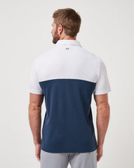 Mississippi Drop Back Polo Game Day|New/White/Navy