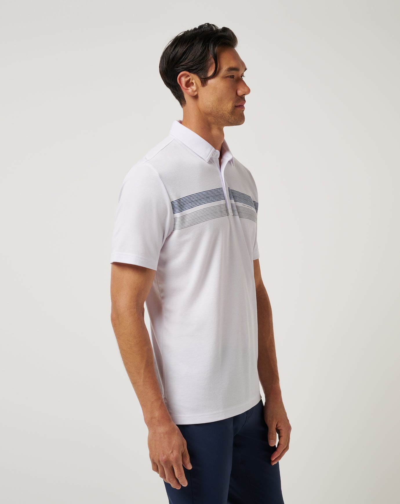 Auburn Top Recruit Polo Game Day|New/White/Navy
