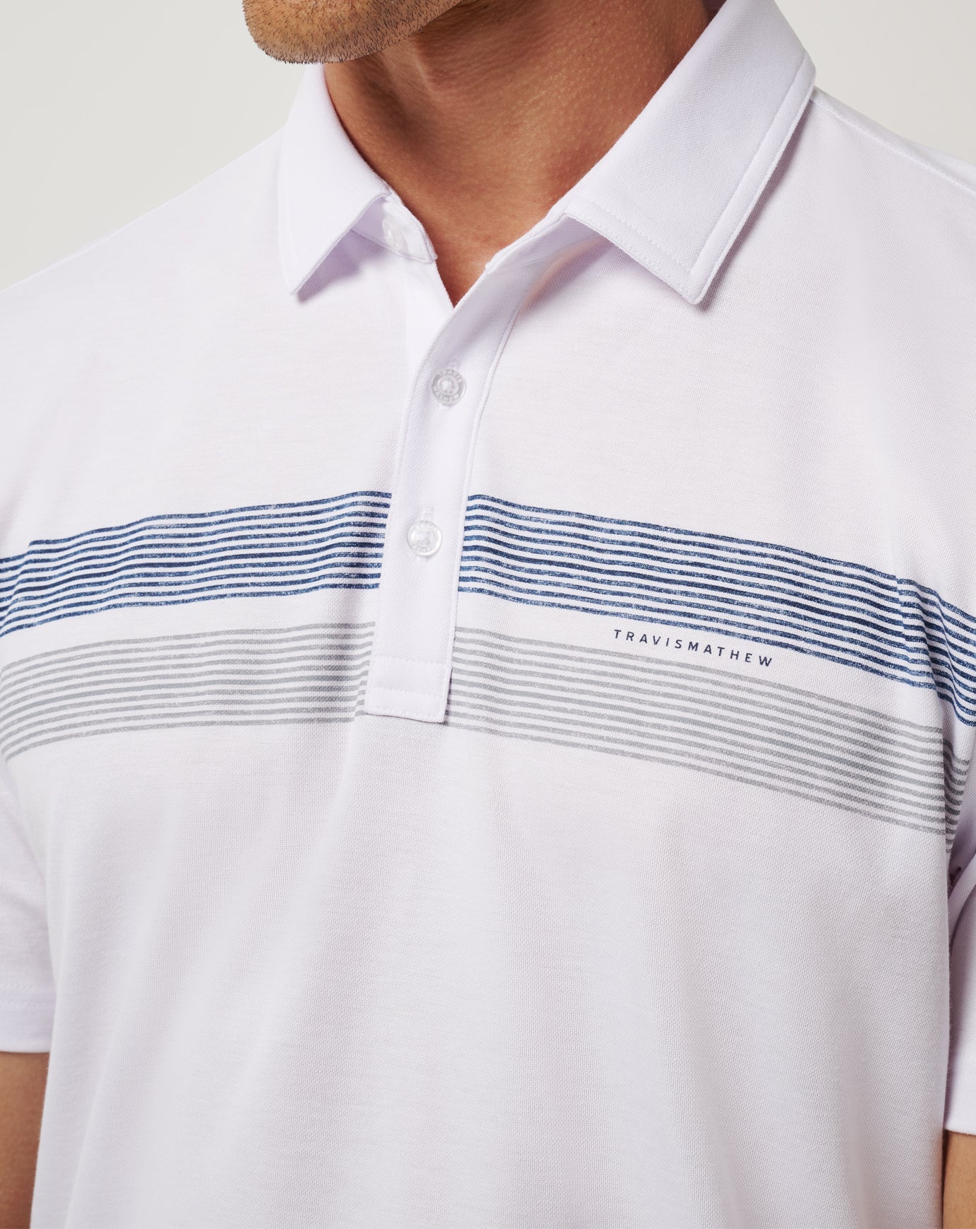 Auburn Top Recruit Polo Game Day|New/White/Navy