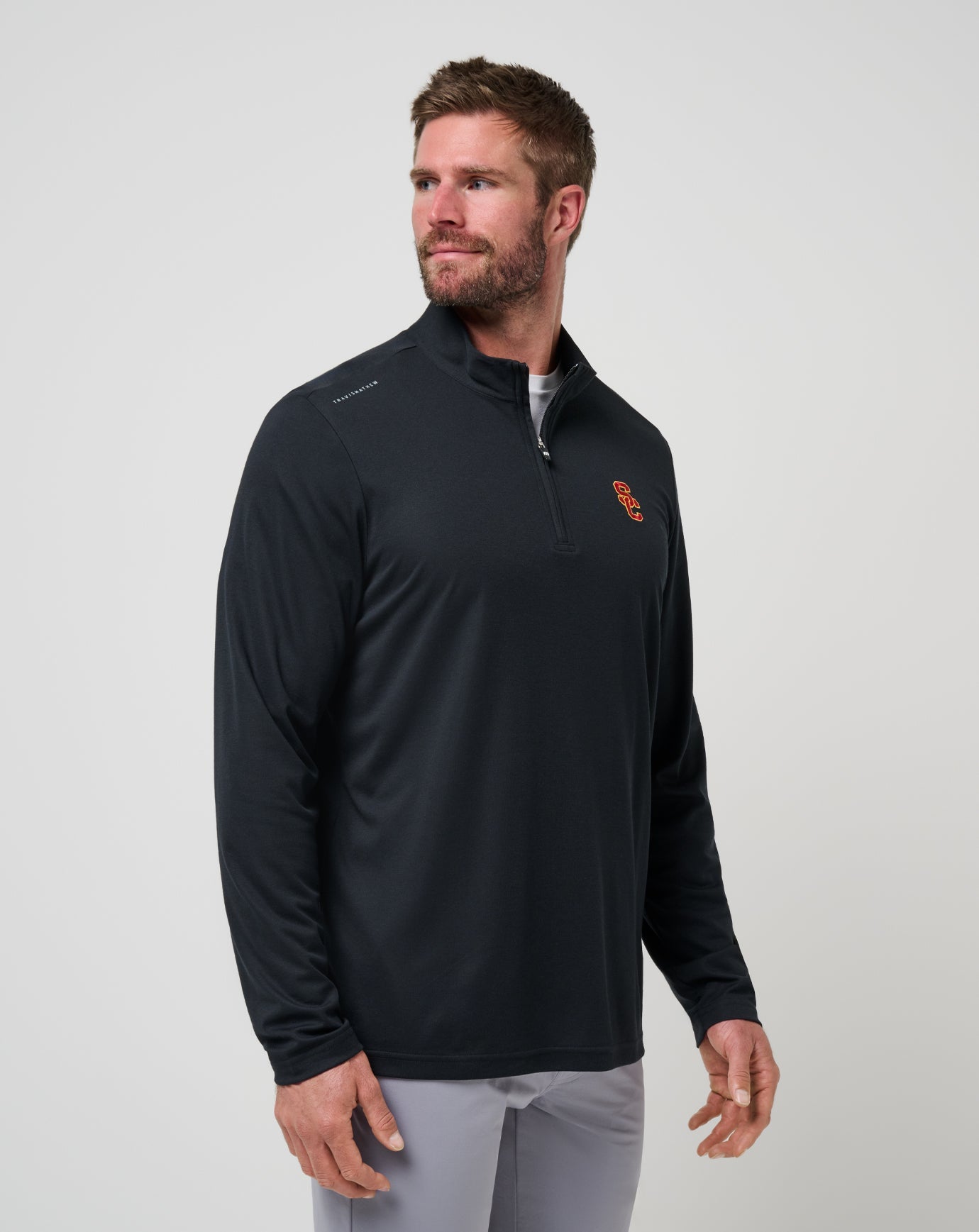 USC Time To Tailgate Quarter Zip Game Day|New/Black