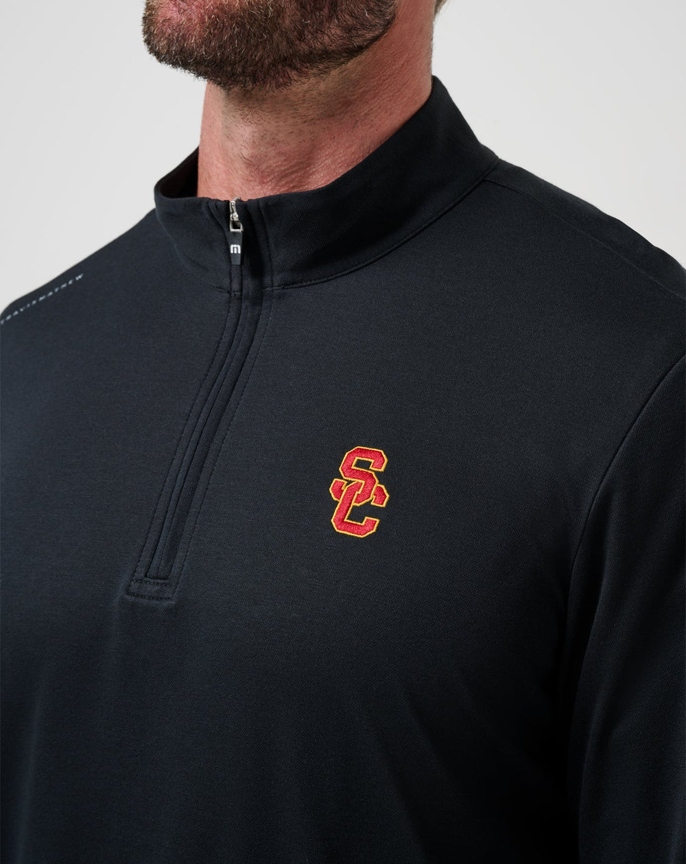 USC Time To Tailgate Quarter Zip Game Day|New/Black
