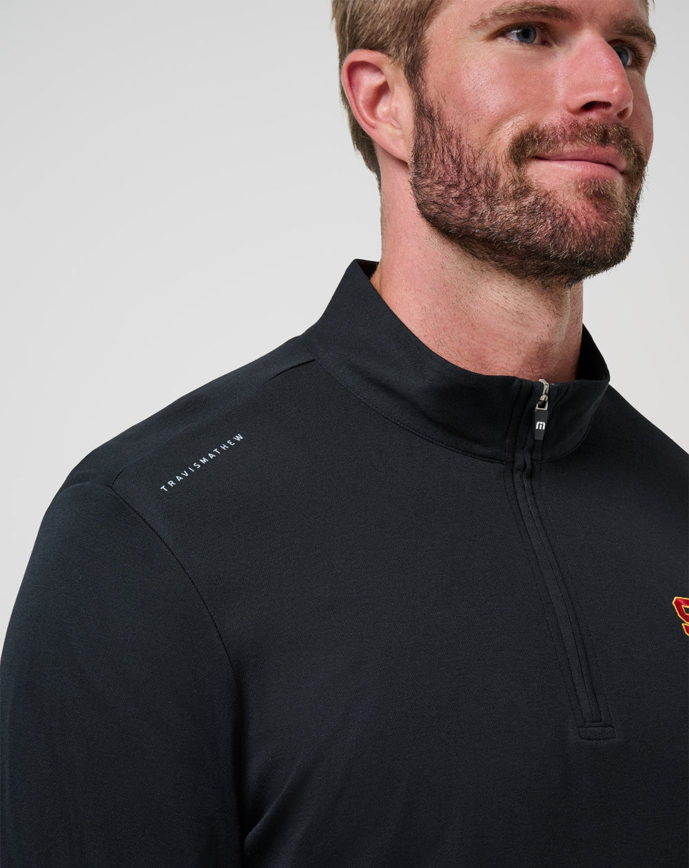 USC Time To Tailgate Quarter Zip Game Day|New/Black