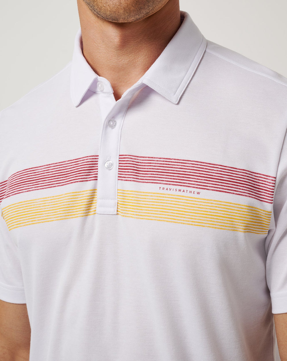 USC Top Recruit Polo Game Day|New/White/Cardinal