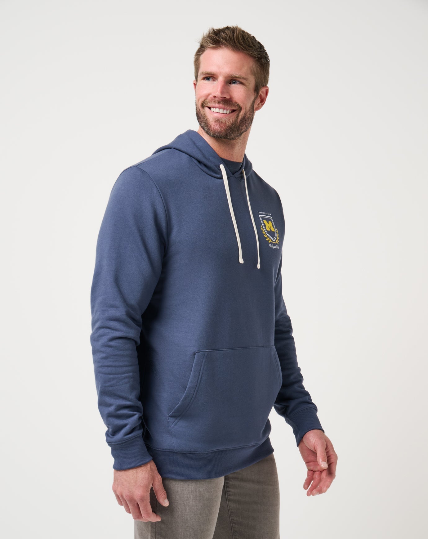 Michigan Stadium Hoodie Game Day|New/Mood Indigo