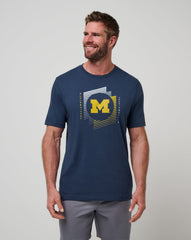 Michigan Underdogs Tee Game Day|New/Navy