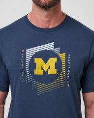 Michigan Underdogs Tee Game Day|New/Navy