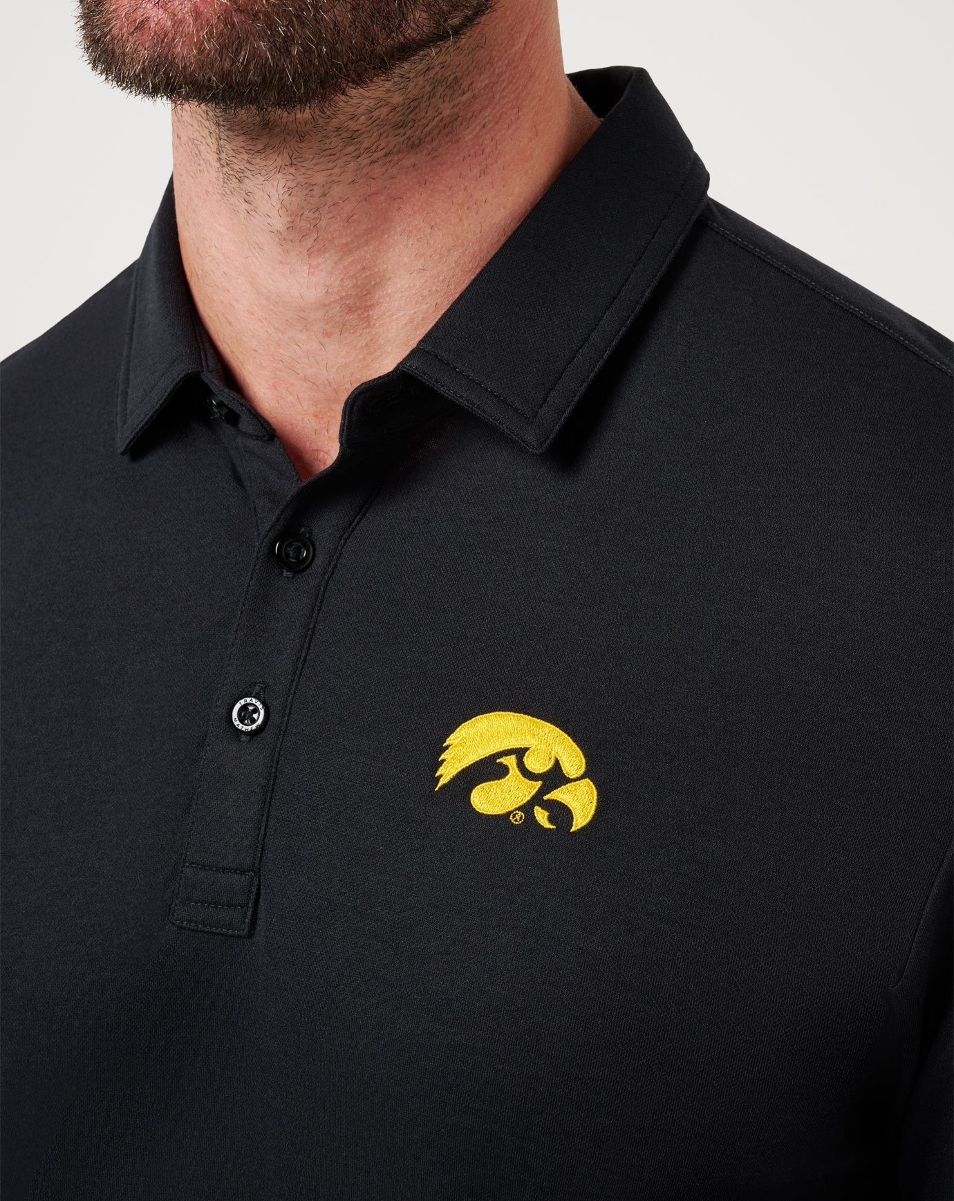 Iowa School Pride Polo Game Day|New/Black