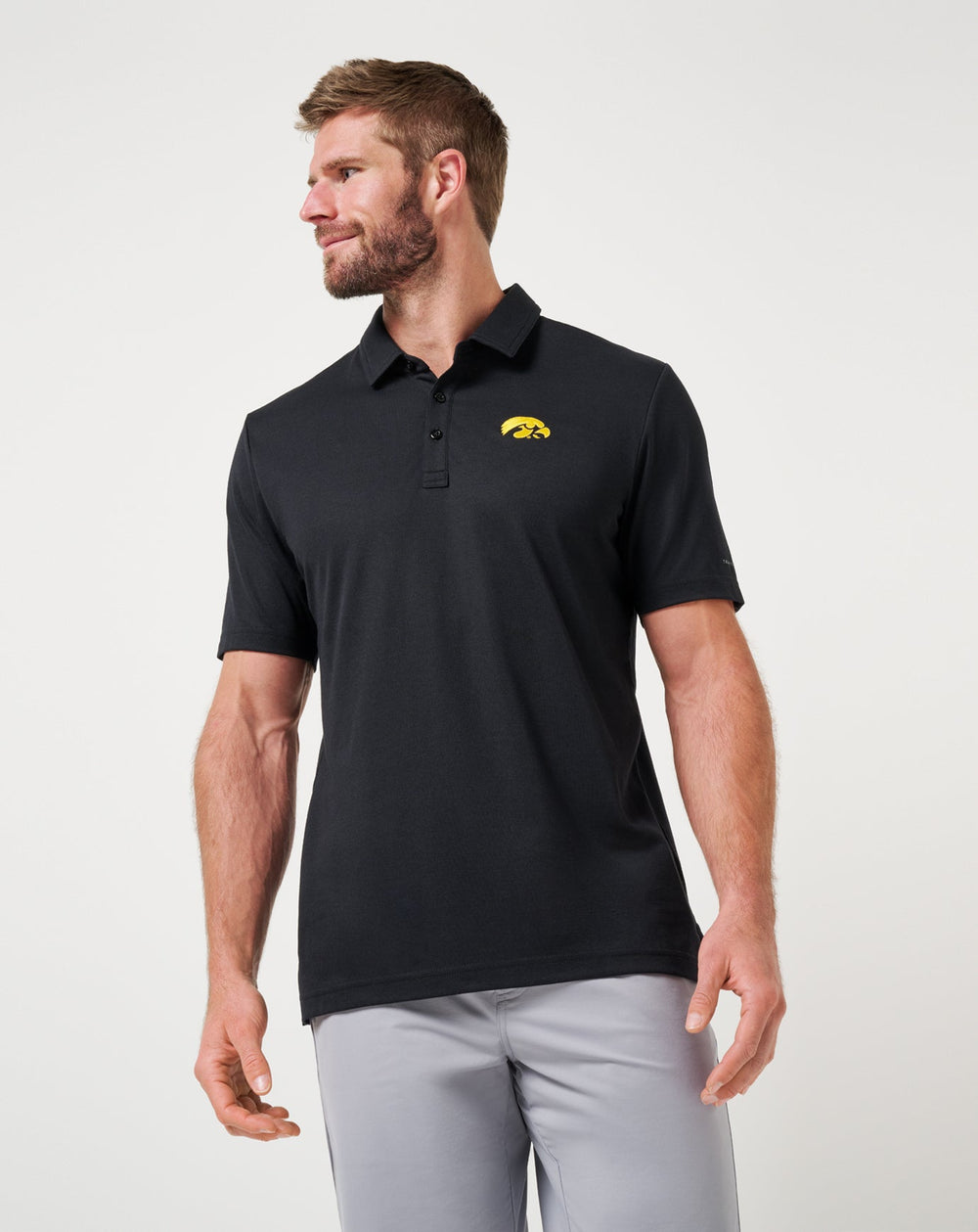 Iowa School Pride Polo Game Day|New/Black