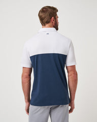 Michigan Drop Back Polo Game Day|New/White/Navy