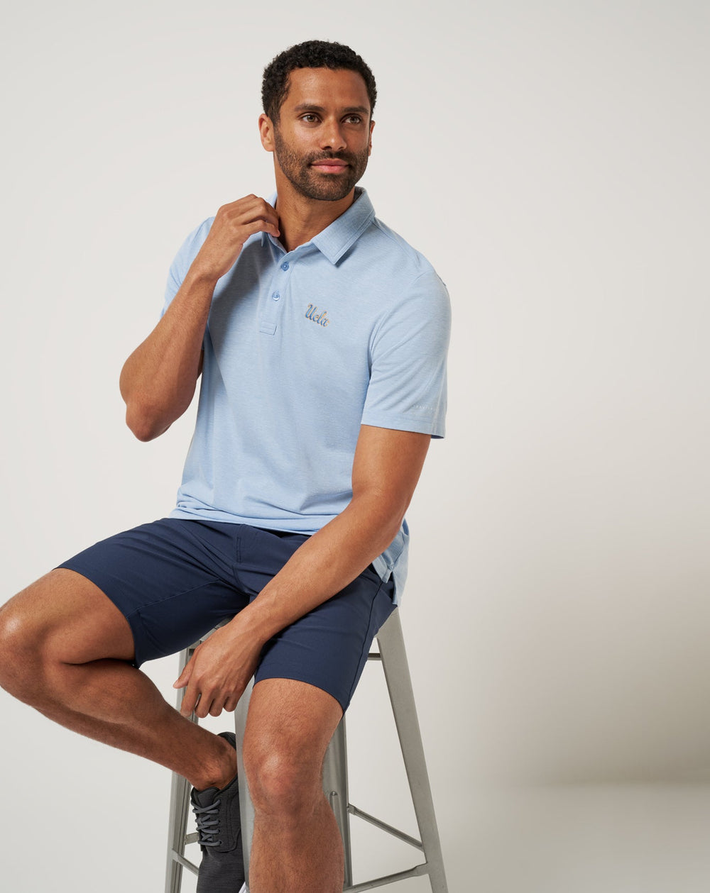 UCLA School Pride Polo Game Day|New/Heather Blue