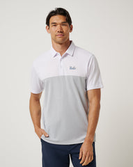 UCLA Drop Back Polo Game Day|New/White/Heather Grey