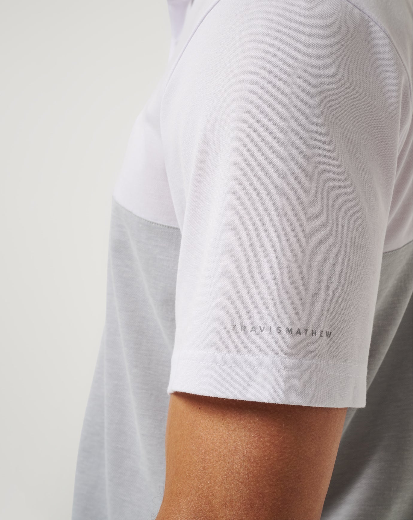 UCLA Drop Back Polo Game Day|New/White/Heather Grey