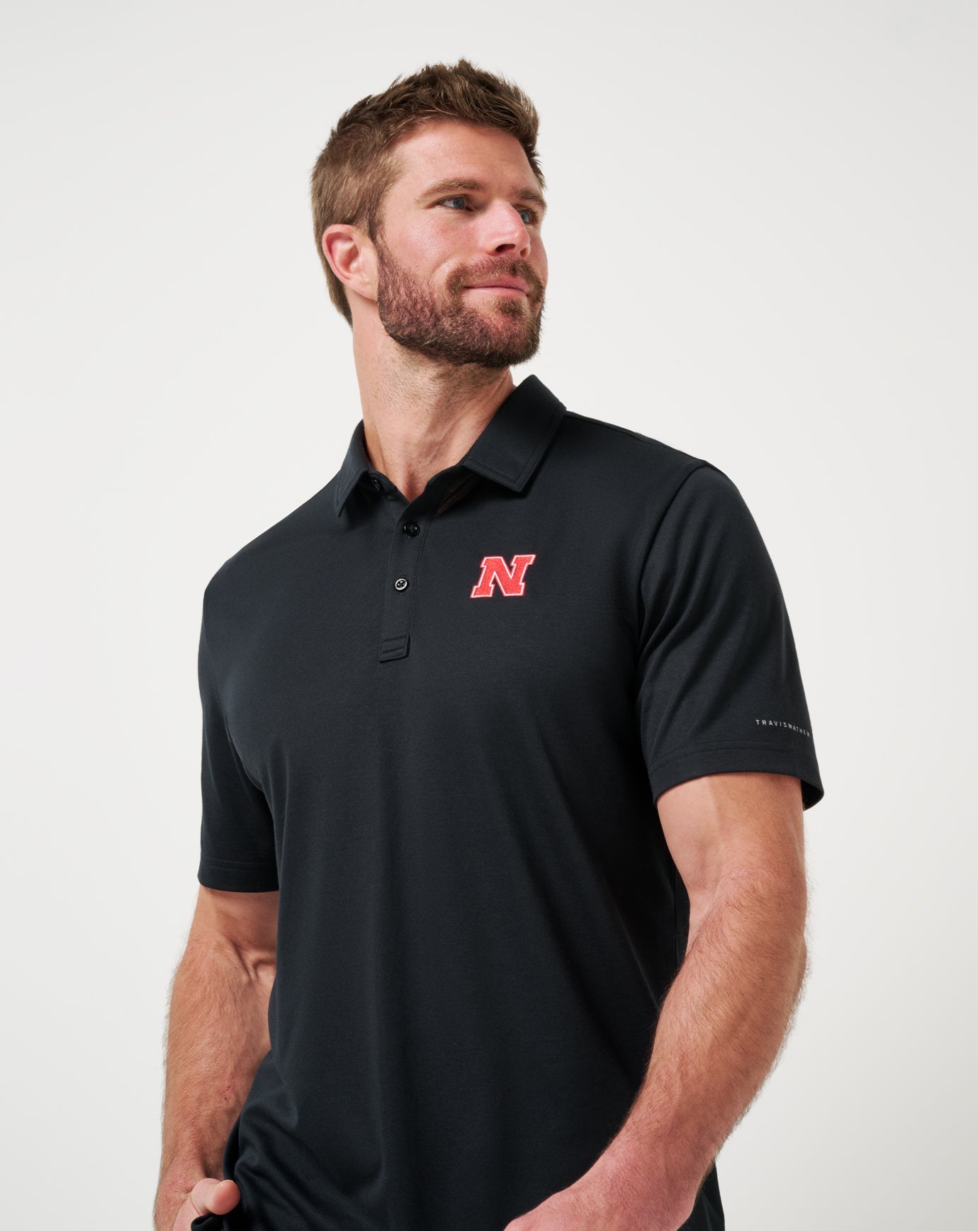Nebraska School Pride Polo Game Day|New/Black