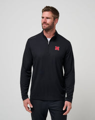 Nebraska Time To Tailgate Quarter Zip Game Day|New/Black