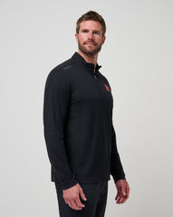 Nebraska Time To Tailgate Quarter Zip Game Day|New/Black