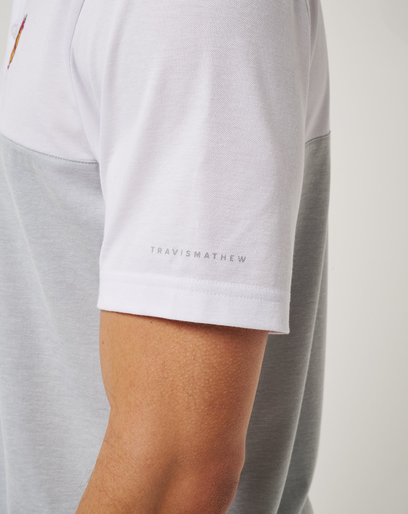 ASU Drop Back Polo Game Day|New/White/Heather Grey
