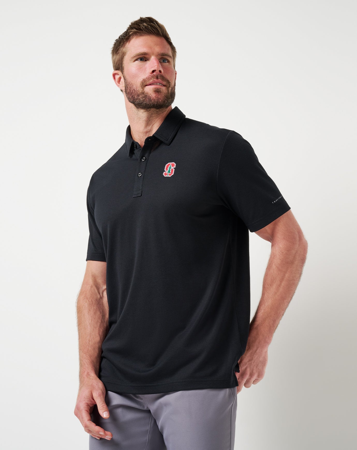Stanford School Pride Polo Game Day|New/Black