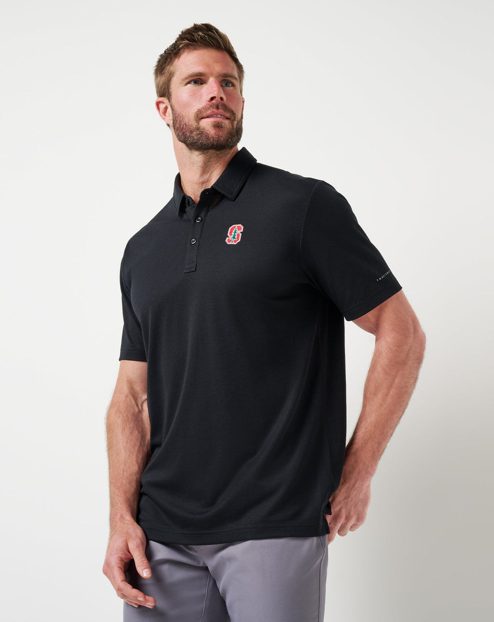 Stanford School Pride Polo Game Day|New/Black