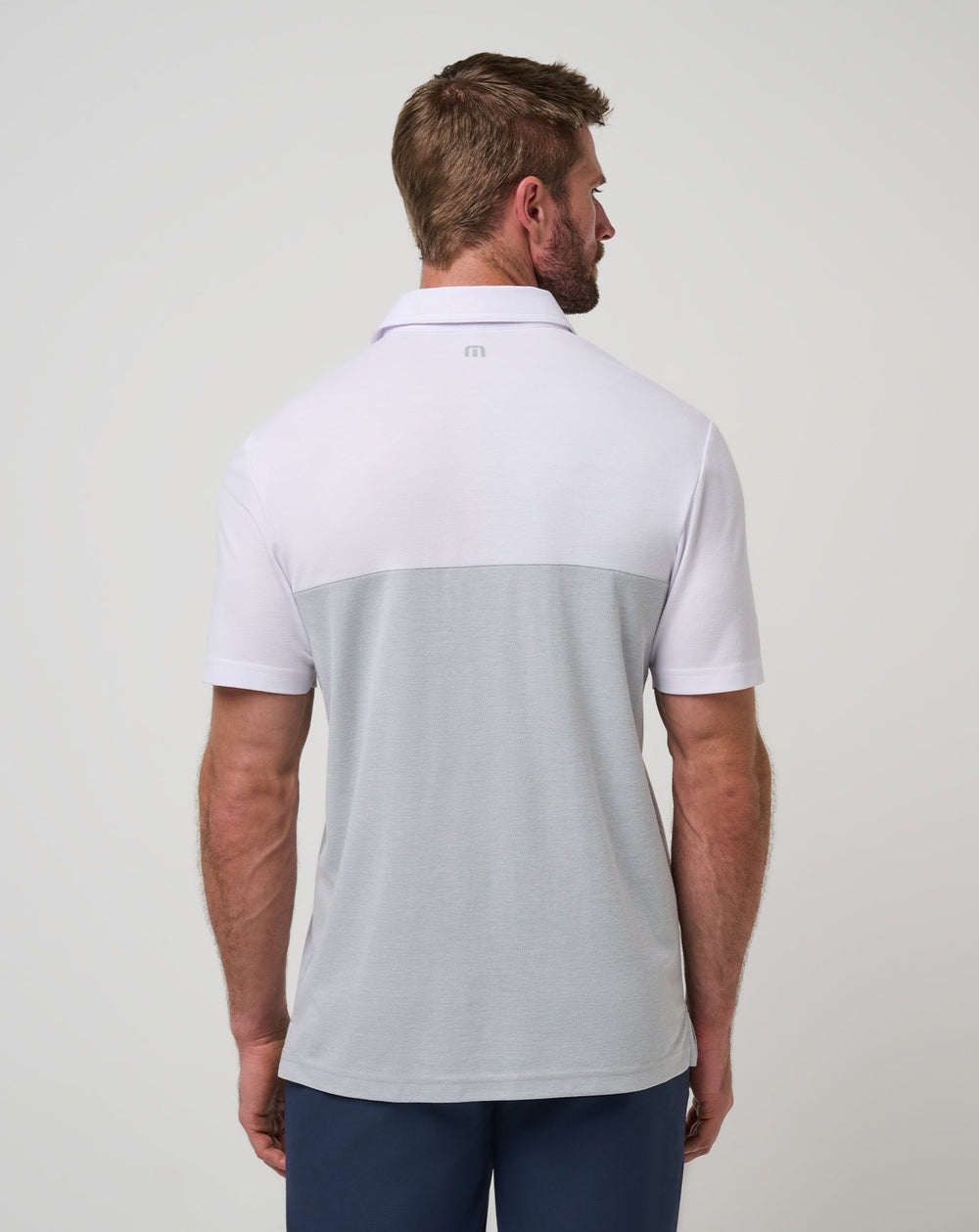 Stanford Drop Back Polo Game Day|New/White/Heather Grey