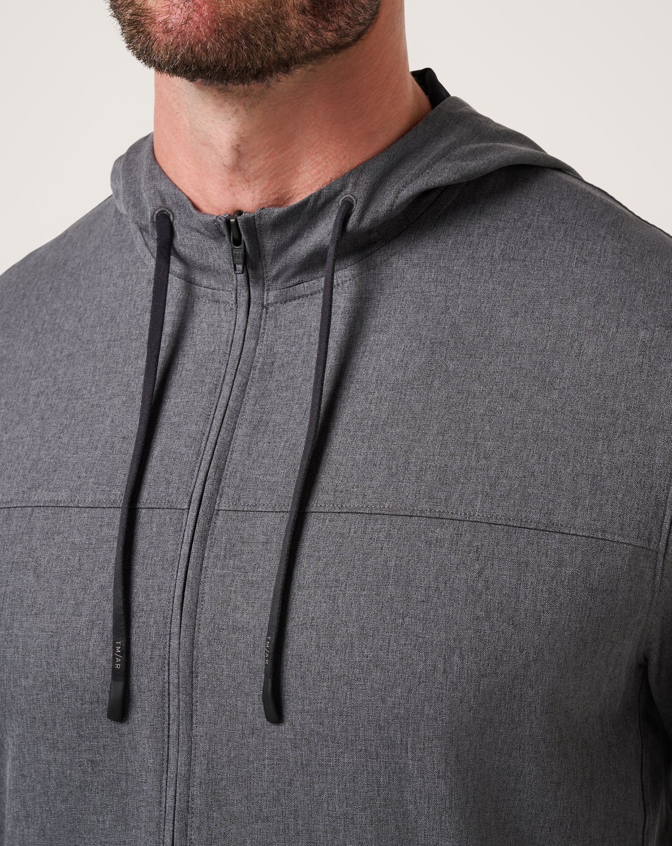 Court Control Hoodie New/Heather Dark Grey