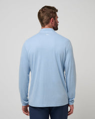 UT Austin Time To Tailgate Quarter Zip New/Heather Blue
