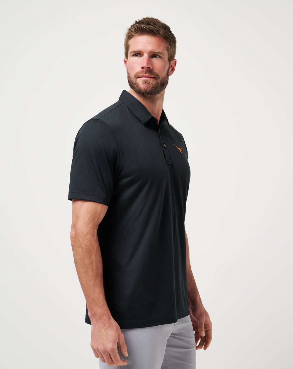 UT Austin School Pride Polo New/Black