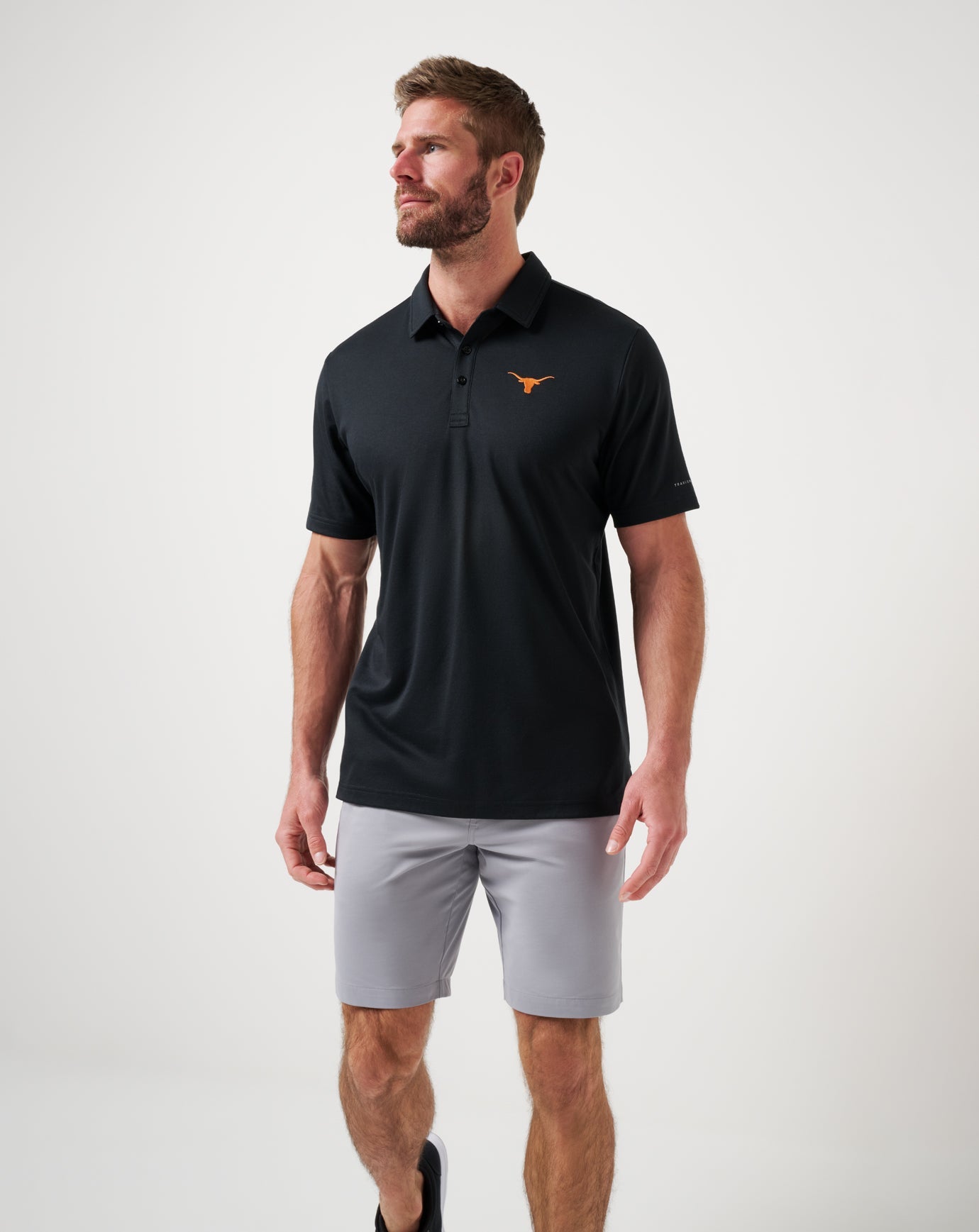 UT Austin School Pride Polo New/Black