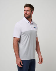 Florida Drop Back Polo New/White/Heather Grey