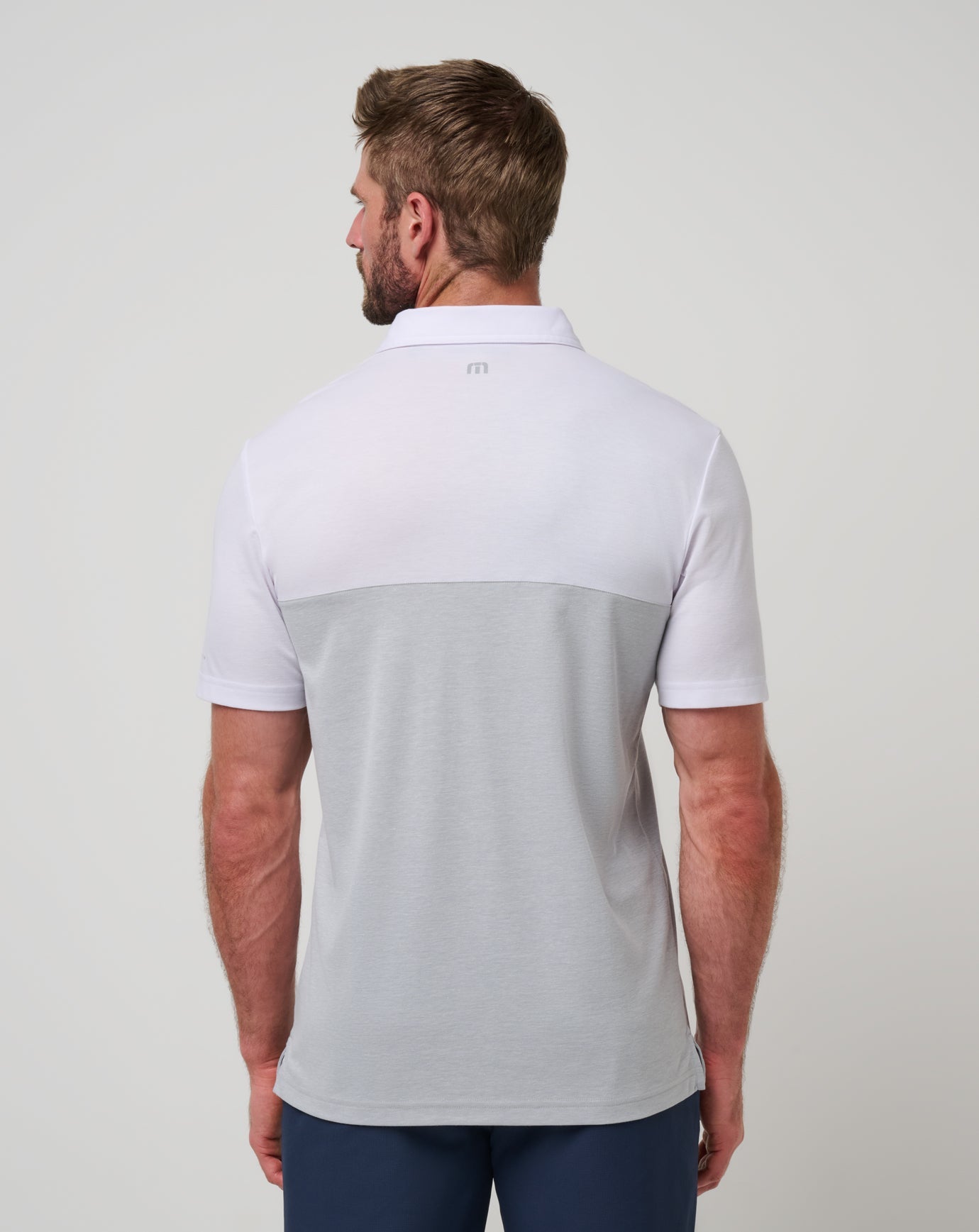 Florida Drop Back Polo New/White/Heather Grey