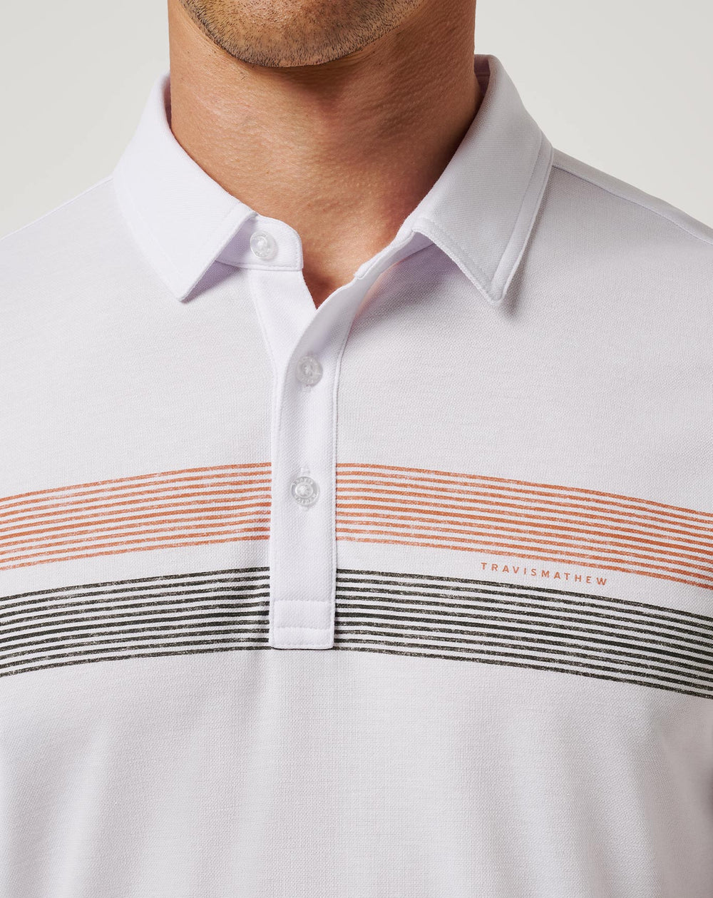 UT Austin Top Recruit Polo New/White/Orange