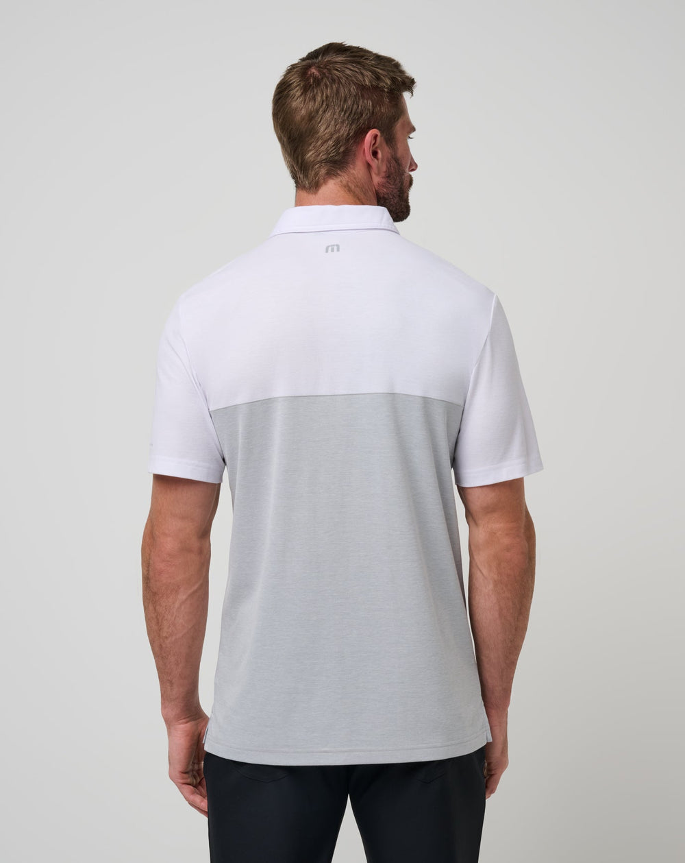 UT Austin Drop Back Polo New/White/Heather Grey