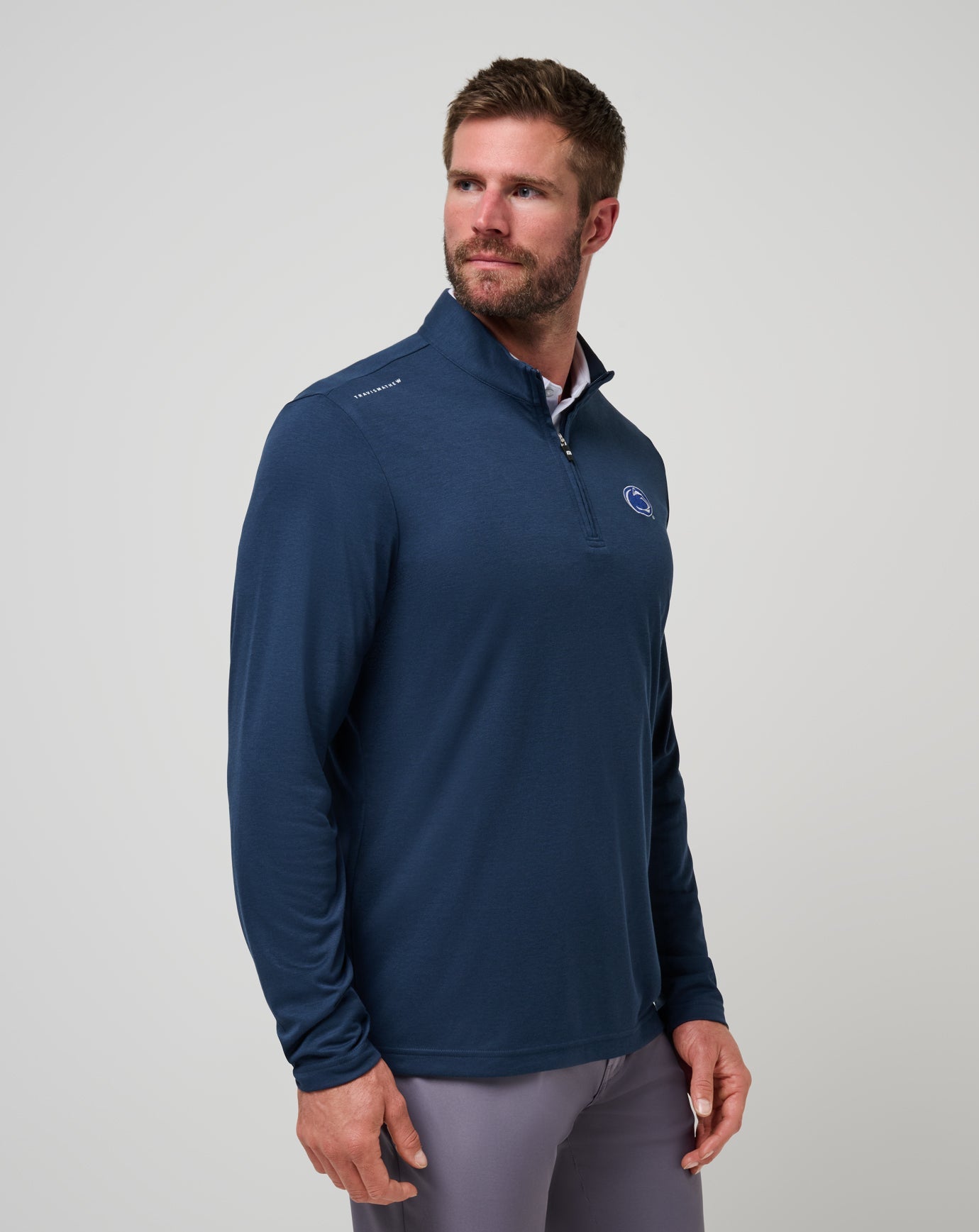 PSU Time To Tailgate Quarter Zip New/Navy
