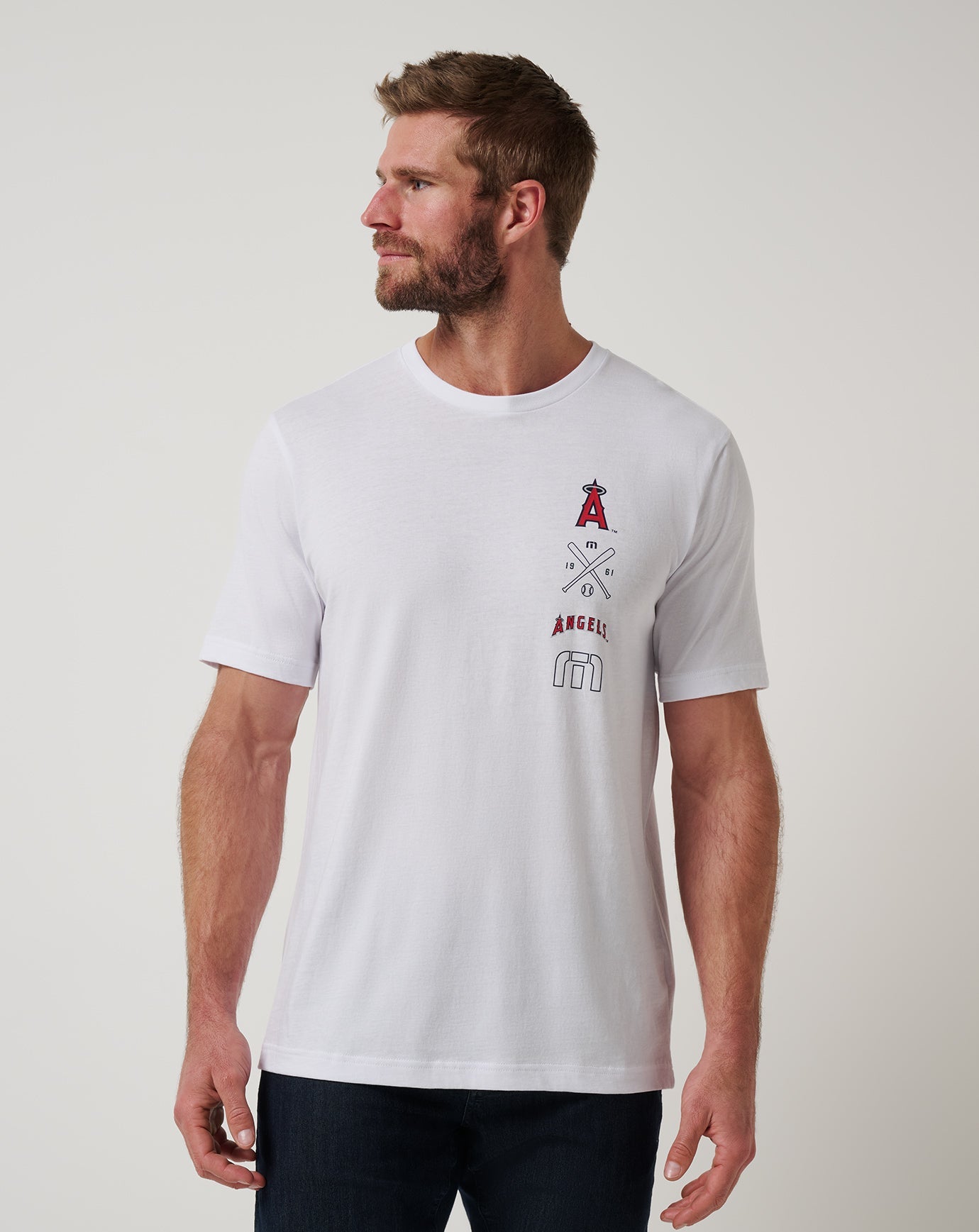 Los Angeles Angels Sunset Slam 2.0 Tee New/White