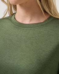 Always Forever Tee New/Heather Bronze Green