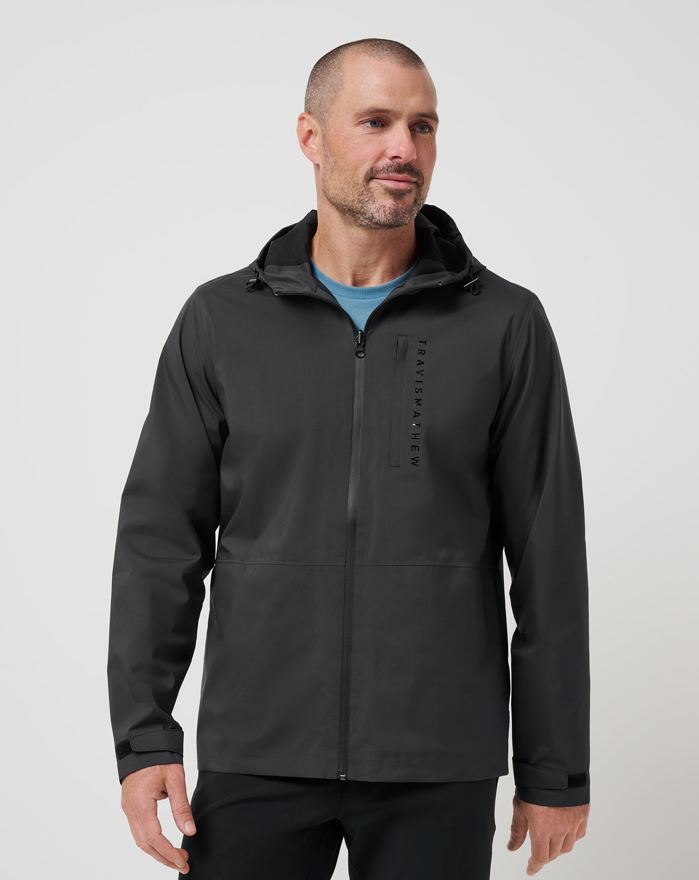 Shore Side Full Zip New/Black
